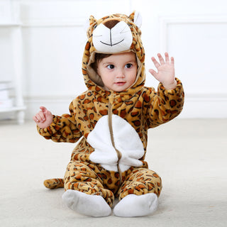 Safari Baby Rompers, Leopard style