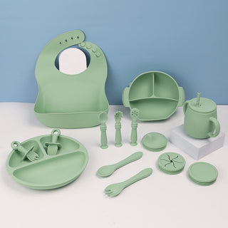  Children's/Baby's Tableware Set, Green