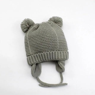 Knitted Baby Beanie/Cap, Green