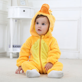 Safari Baby Rompers, Duck Style