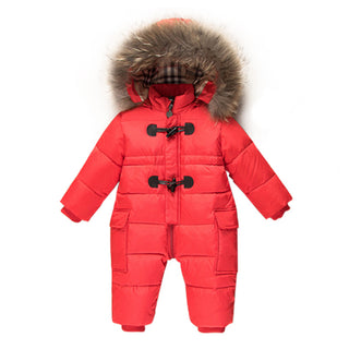 Baby Snow Suit, Red