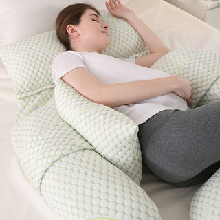 Lumbar Side Sleep Support Multifunctional Pregnancy Lumbar Pillow U-shaped Pillow