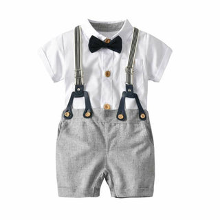 Suspender Pants Suit